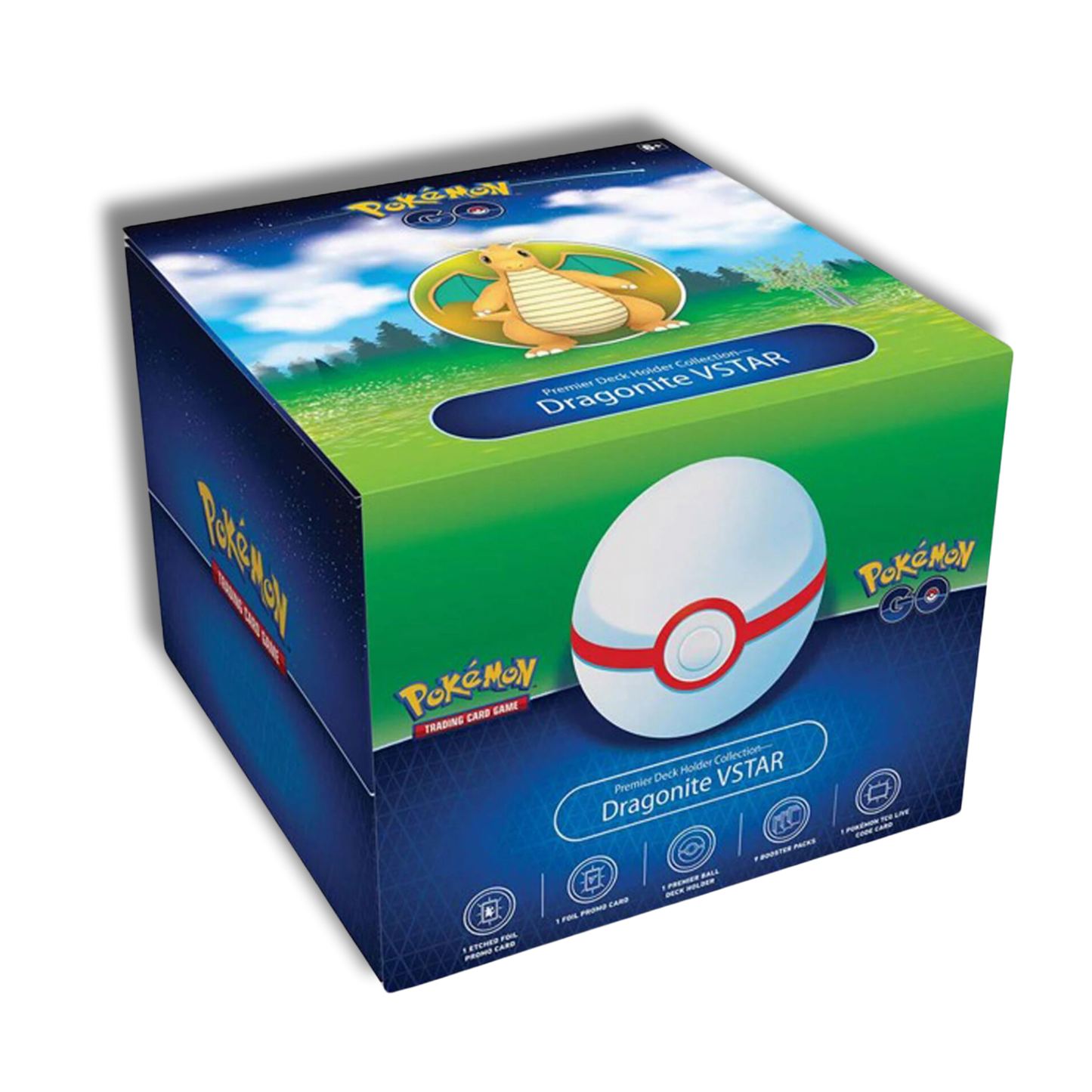 Caja Dragonite VSTAR Premier Deck Holder Pokemon GO - Inglés 🇬🇧