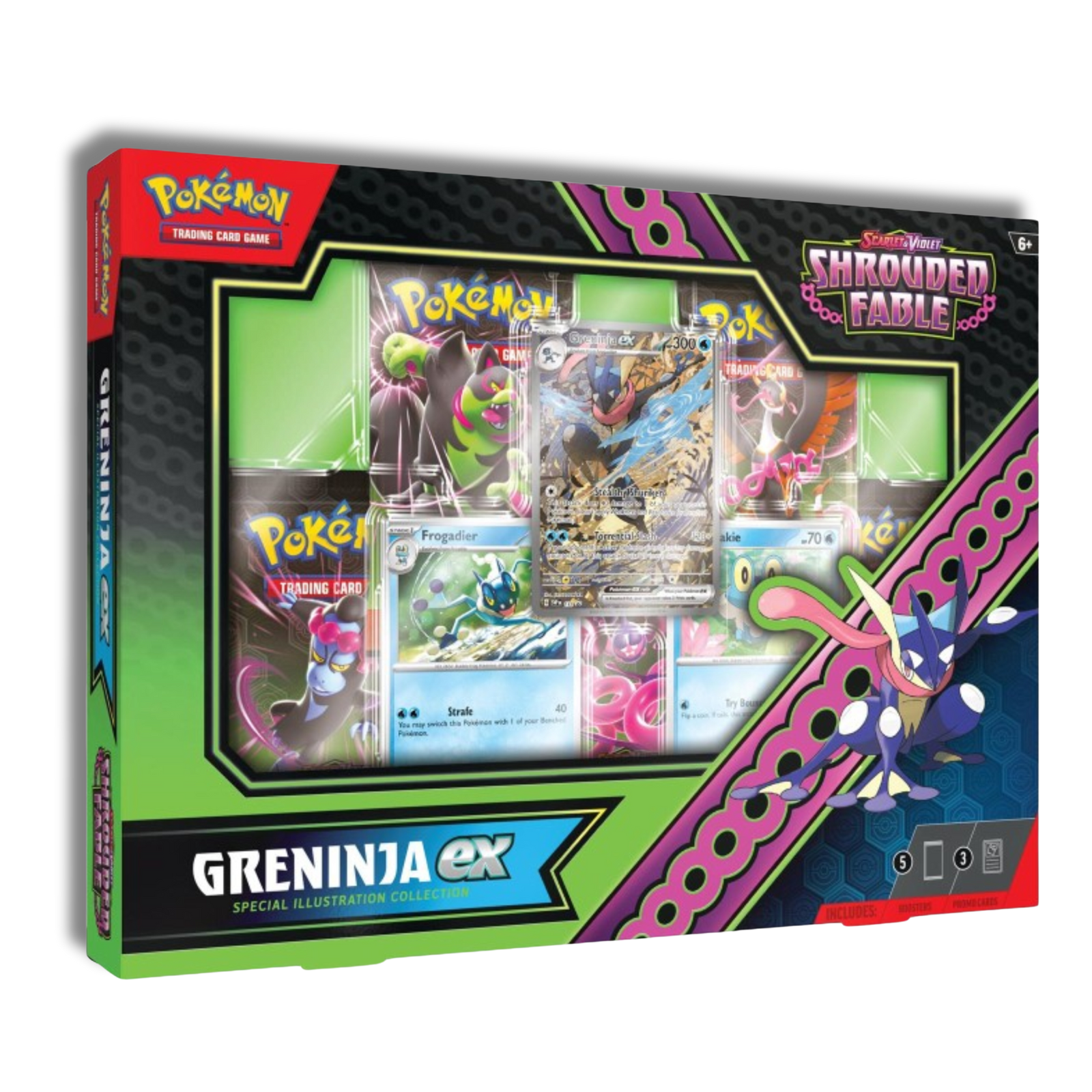 Caja Greninja EX Special Illustration Collection - Inglés 🇬🇧