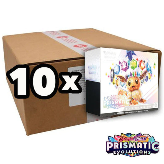 Case Sellado de x10 ETB de Prismatic Evolutions - Español 🇪🇸