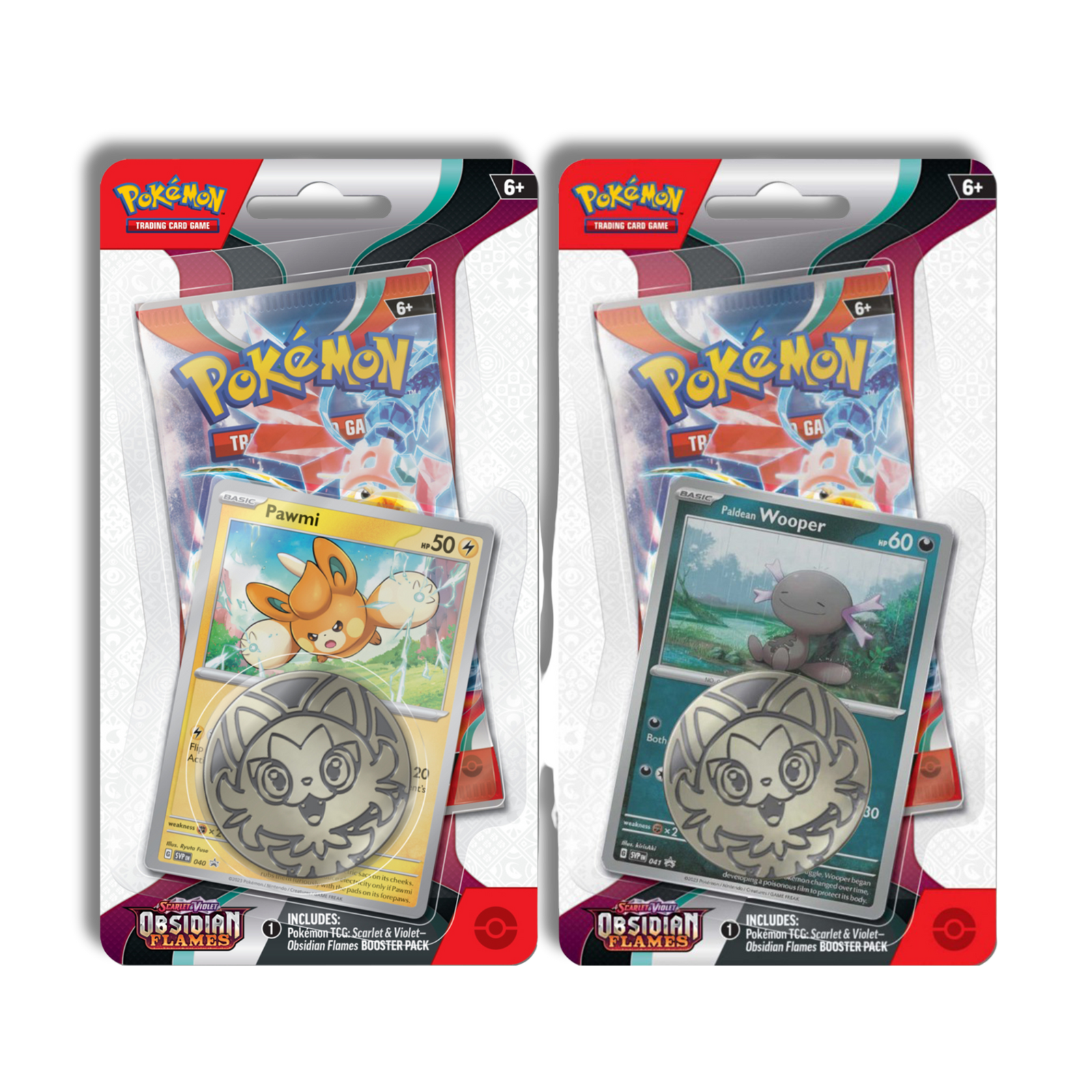 Blister Básico Obsidian Flames - Inglés 🇬🇧