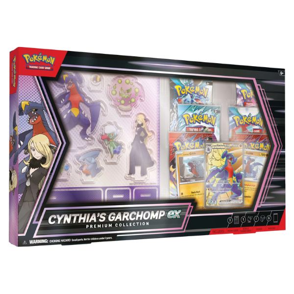 Caja Cynthia Garchomp EX - Inglés 🇬🇧 y Español 🇪🇸
