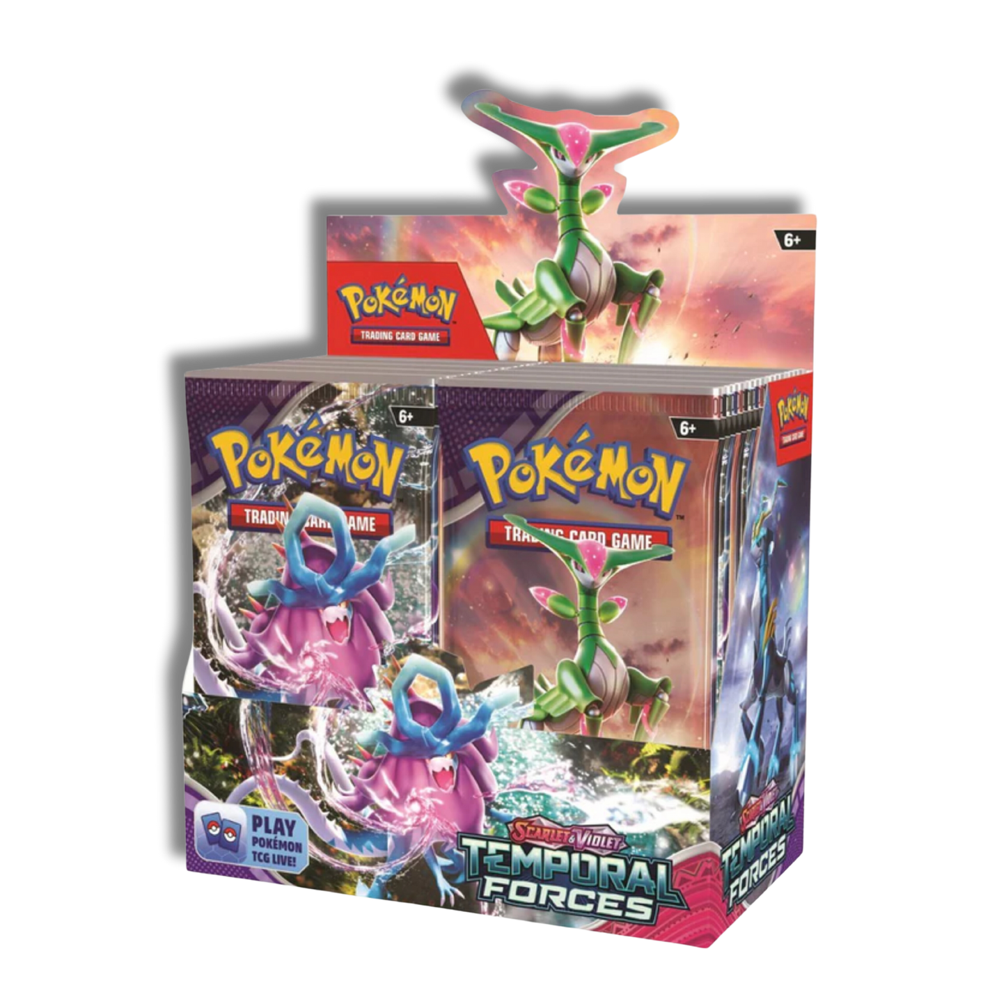 Caja de 36 Sobres Temporal Forces - Inglés 🇬🇧