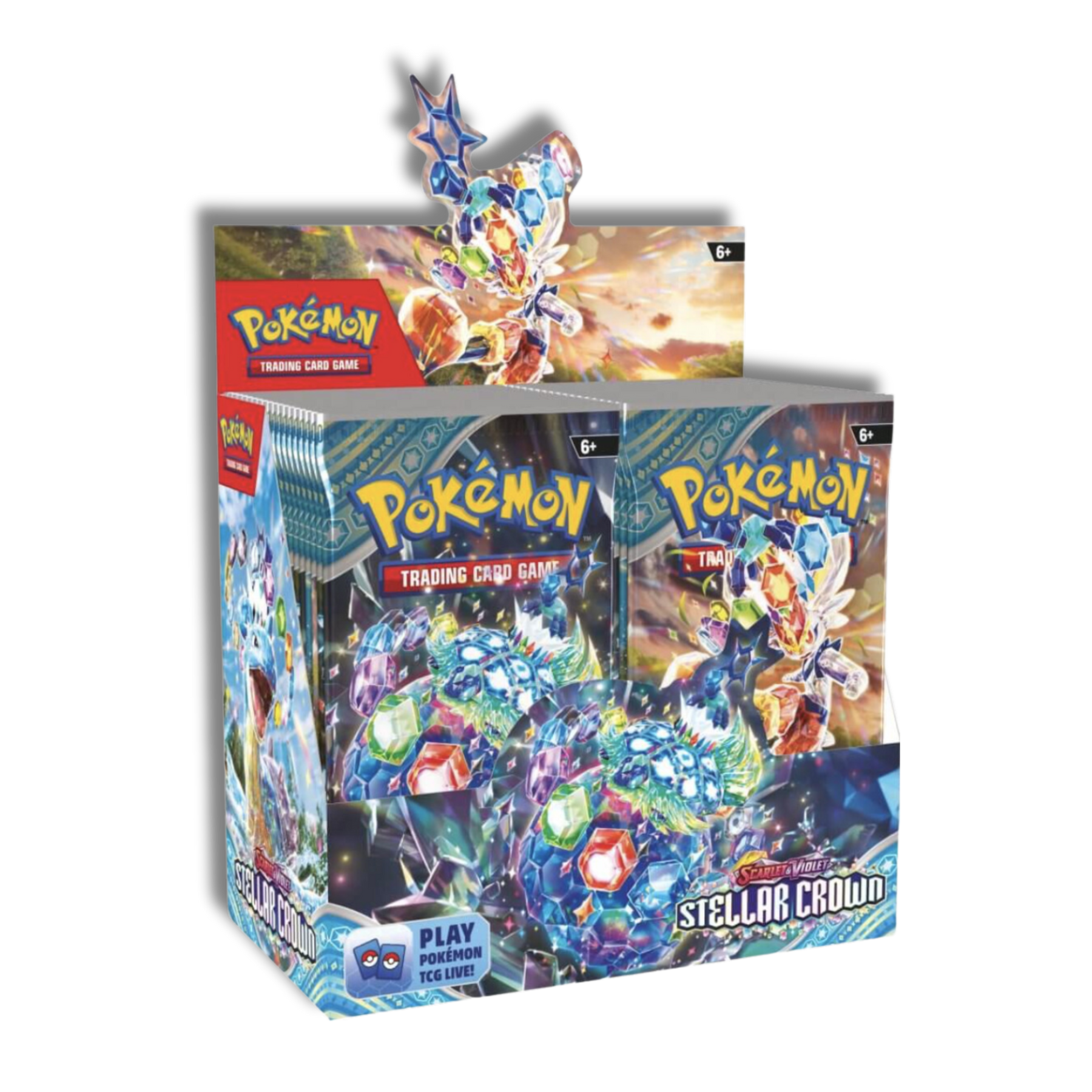 Caja de 36 Sobres de Stellar Crown - Inglés 🇬🇧