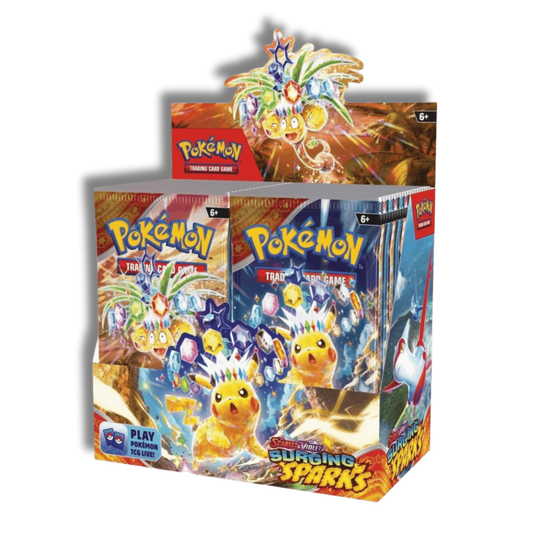 Caja de 36 Sobres de Surging Sparks - Inglés 🇬🇧