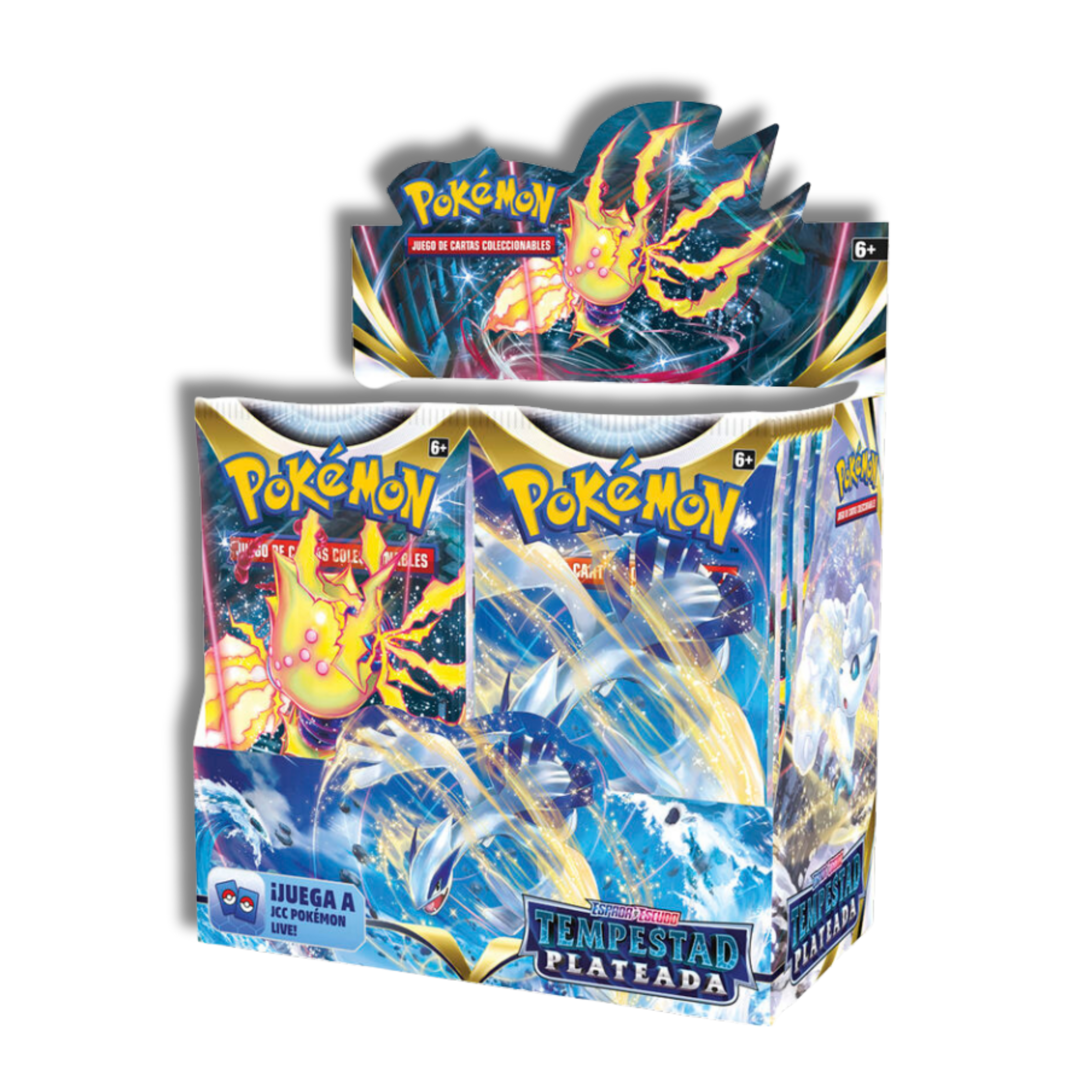 Caja de 36 Sobres de Tempestad Plateada - Español 🇪🇸