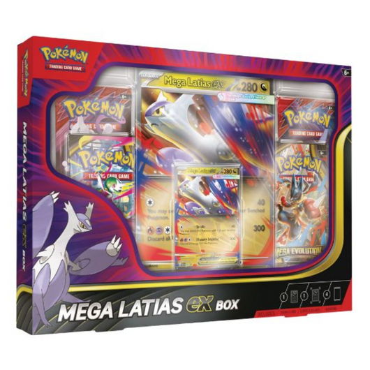 Caja Mega Latias EX - Inglés 🇬🇧 y Español 🇪🇸