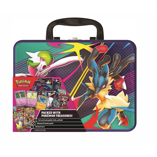 Maletín Mega Lucario y Mega Gardevoir - Inglés 🇬🇧