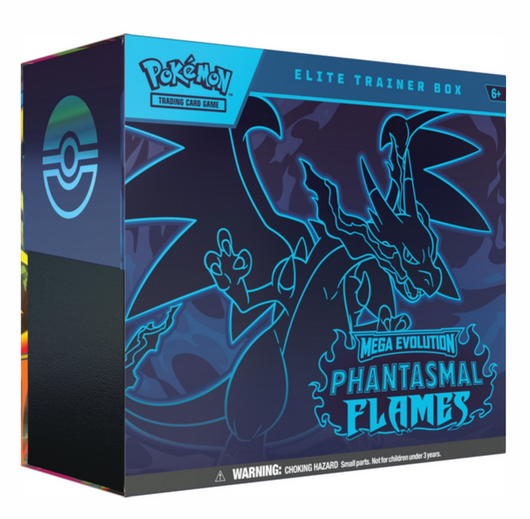 *RESERVA* ETB Caja de Entrenador Élite Phantasmal Flames - Inglés 🇬🇧 y Español 🇪🇸